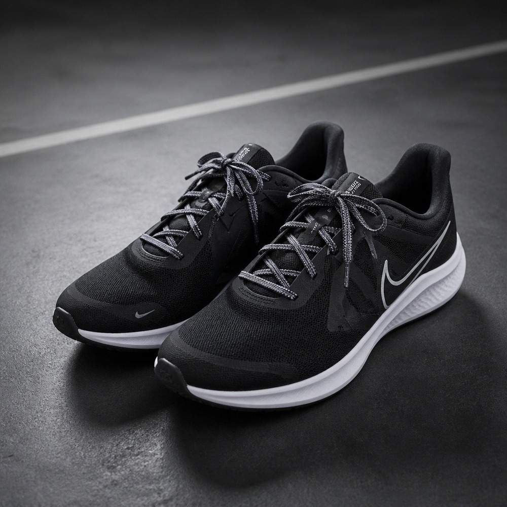 Nike Quest 5 Running Shoes - Black/White/Grey Women's SZ 11